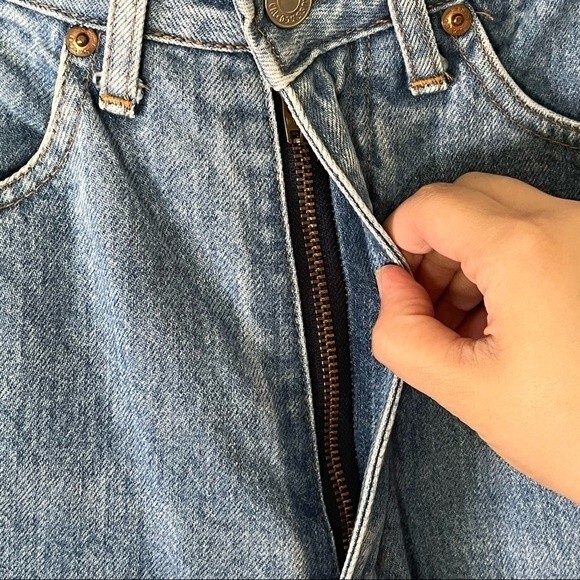 Levis W626-0217 Jeans Vintage Size 31 Made In Japan Denim Medium Wash Rigid - Picture 9 of 12